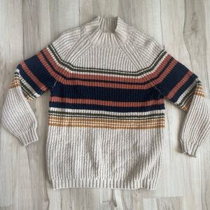 Universal Thread soft Multicolor Striped Crewneck Sweater Mens small